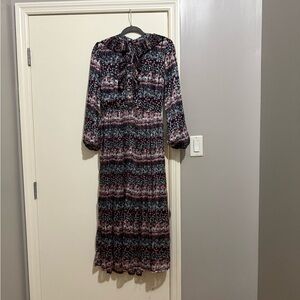 Sparrow Multicolor Florall Maxi Dress